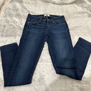 Paige blue skinny jeans size 25